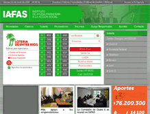 Tablet Screenshot of iafas.gov.ar